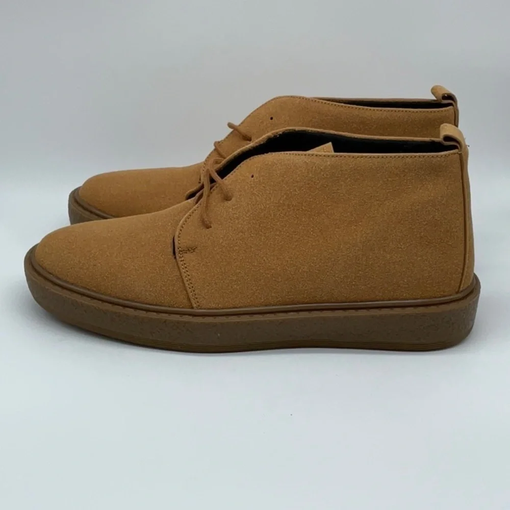 Boohoo Man Gum soled desert boot brown